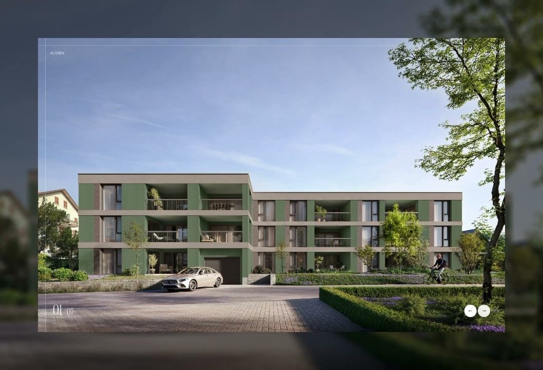 Aventis Neuenhof: project website screen recording 5