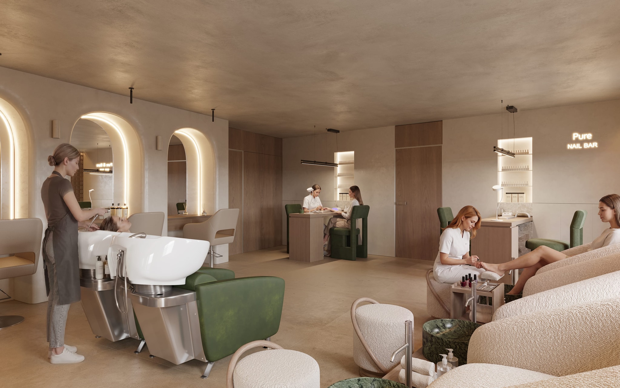 Brühlgasse: interior visualization 01.02