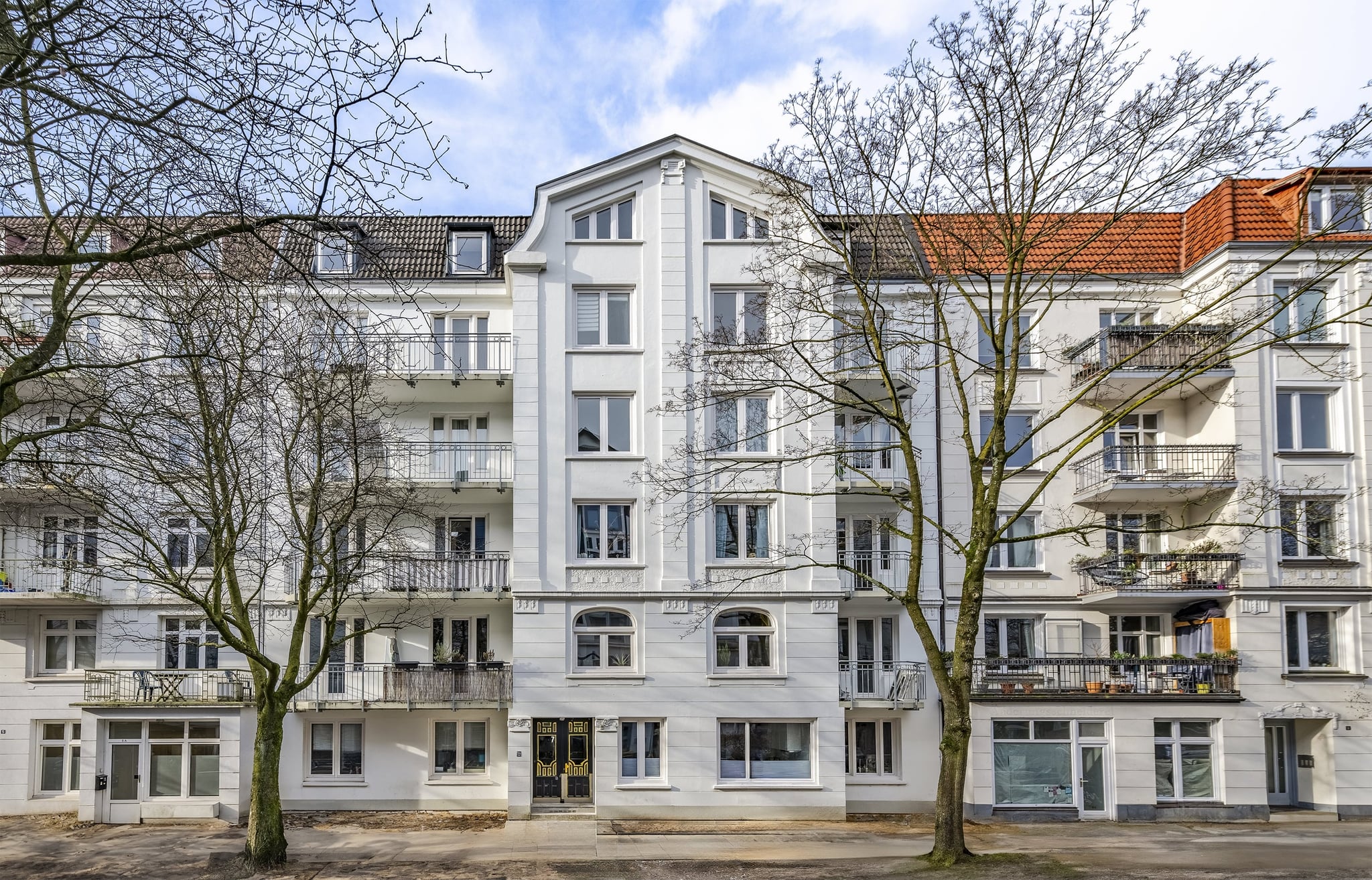 3D Architectural Exterior Visualization of historical building in Winterhude Hamburg Germany 3D Architectural Exterior Visualization of historical building in Winterhude Hamburg Germany