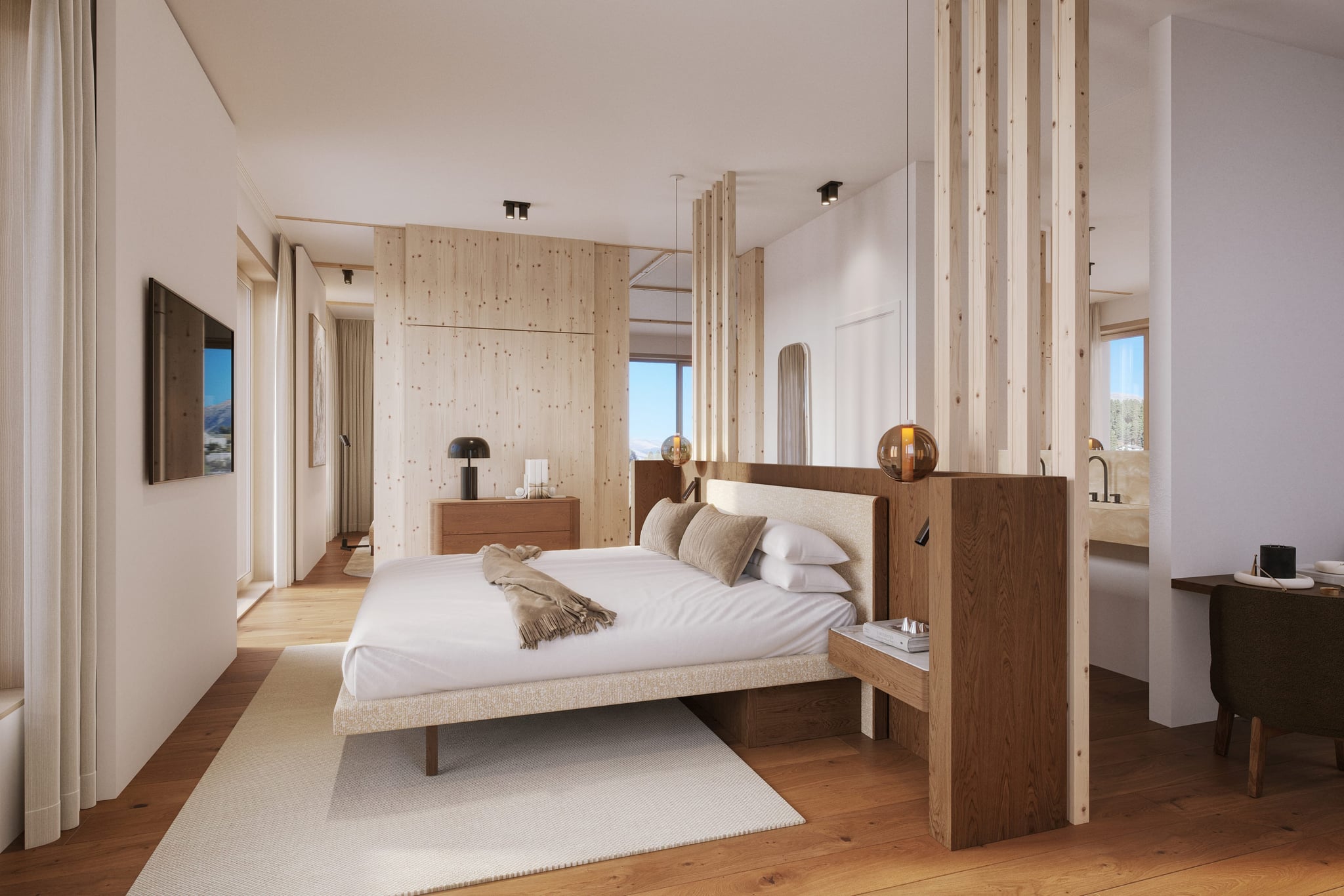 Laudinella: interior visualization 03 Laudinella: interior visualization 03