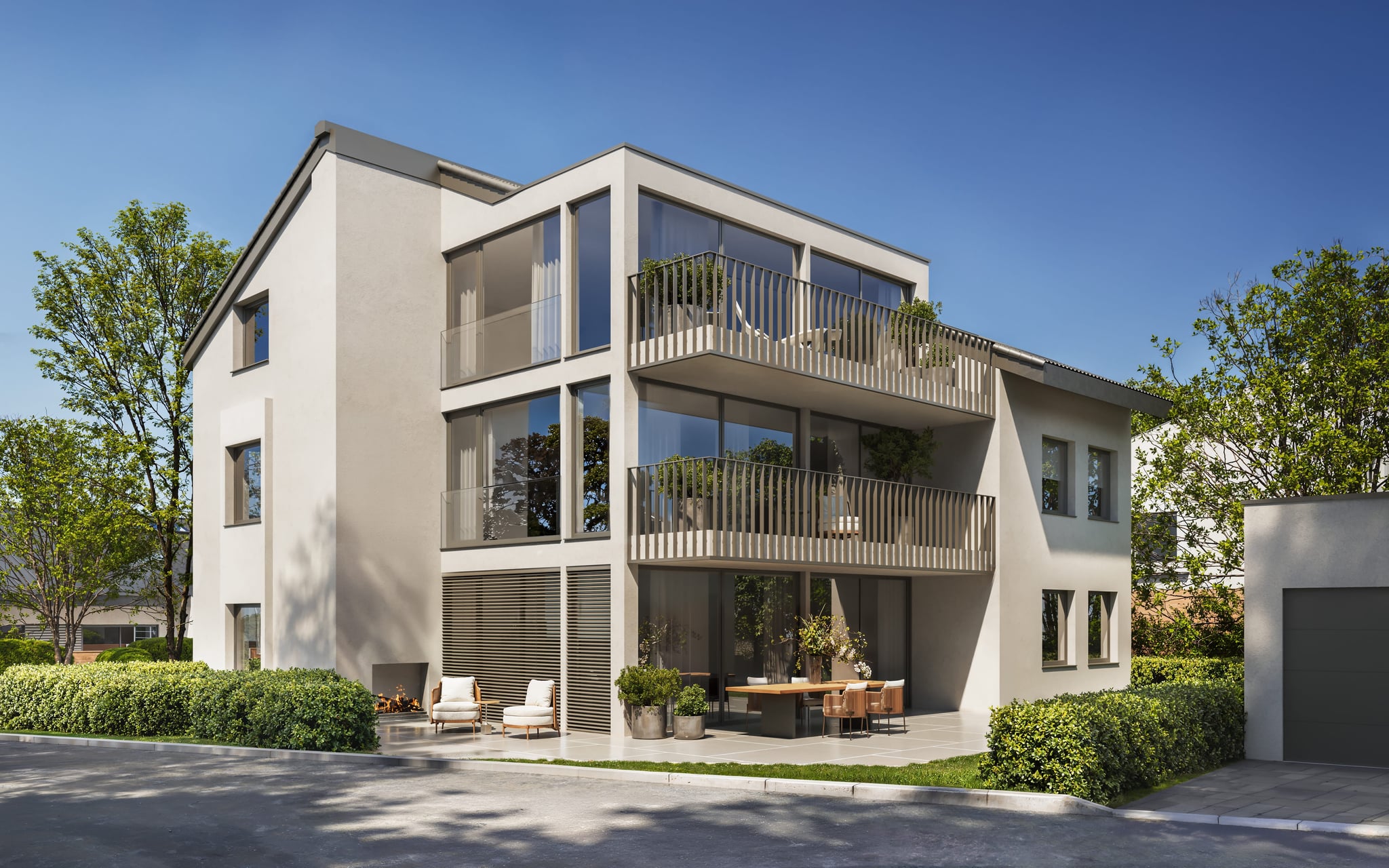 Stefan-Lochner-Straße: Außenvisualisierung 02 Stefan-Lochner-Straße: Außenvisualisierung 02