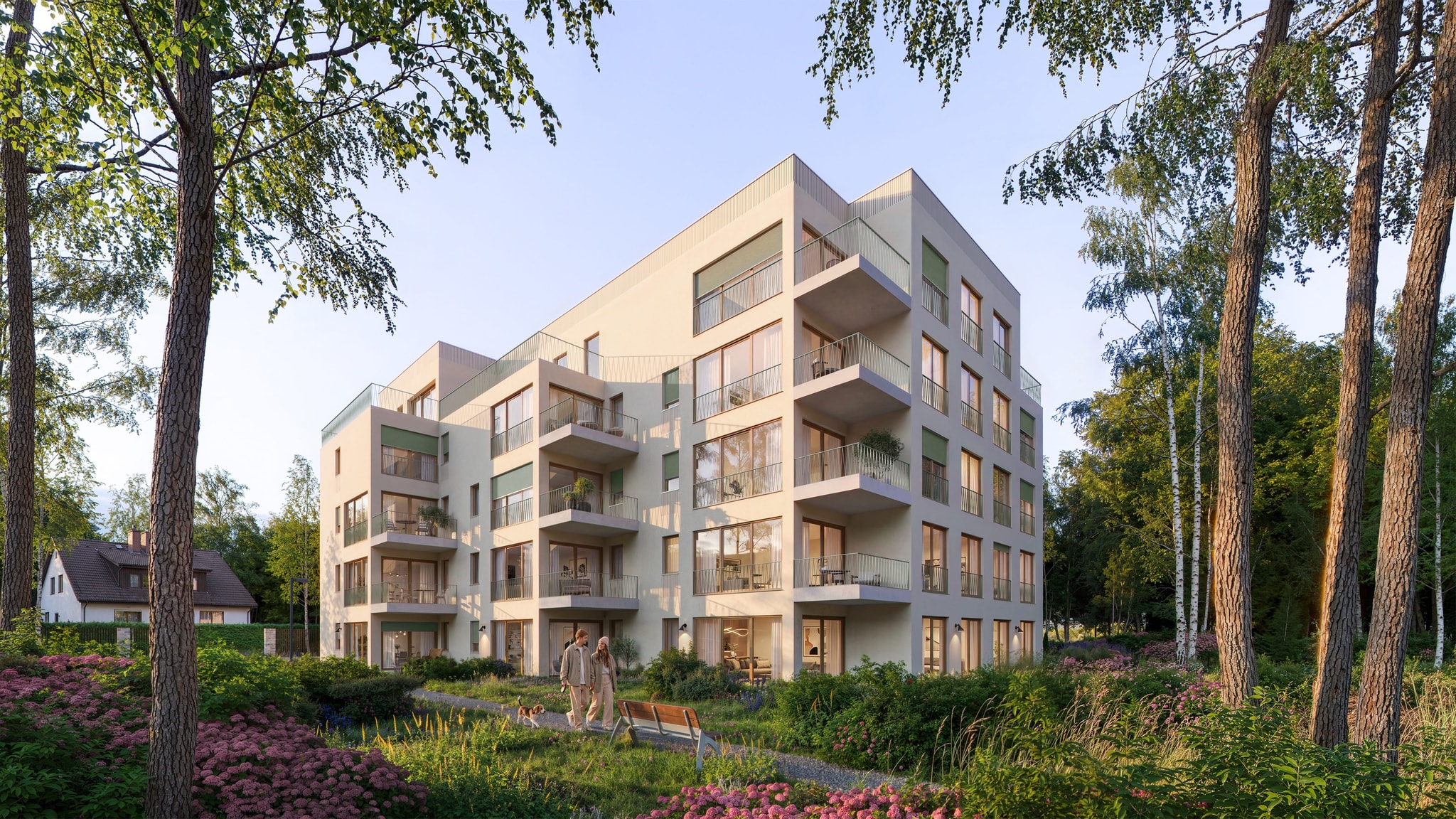 Sachtlebenstraße: exterior visualization 01.02