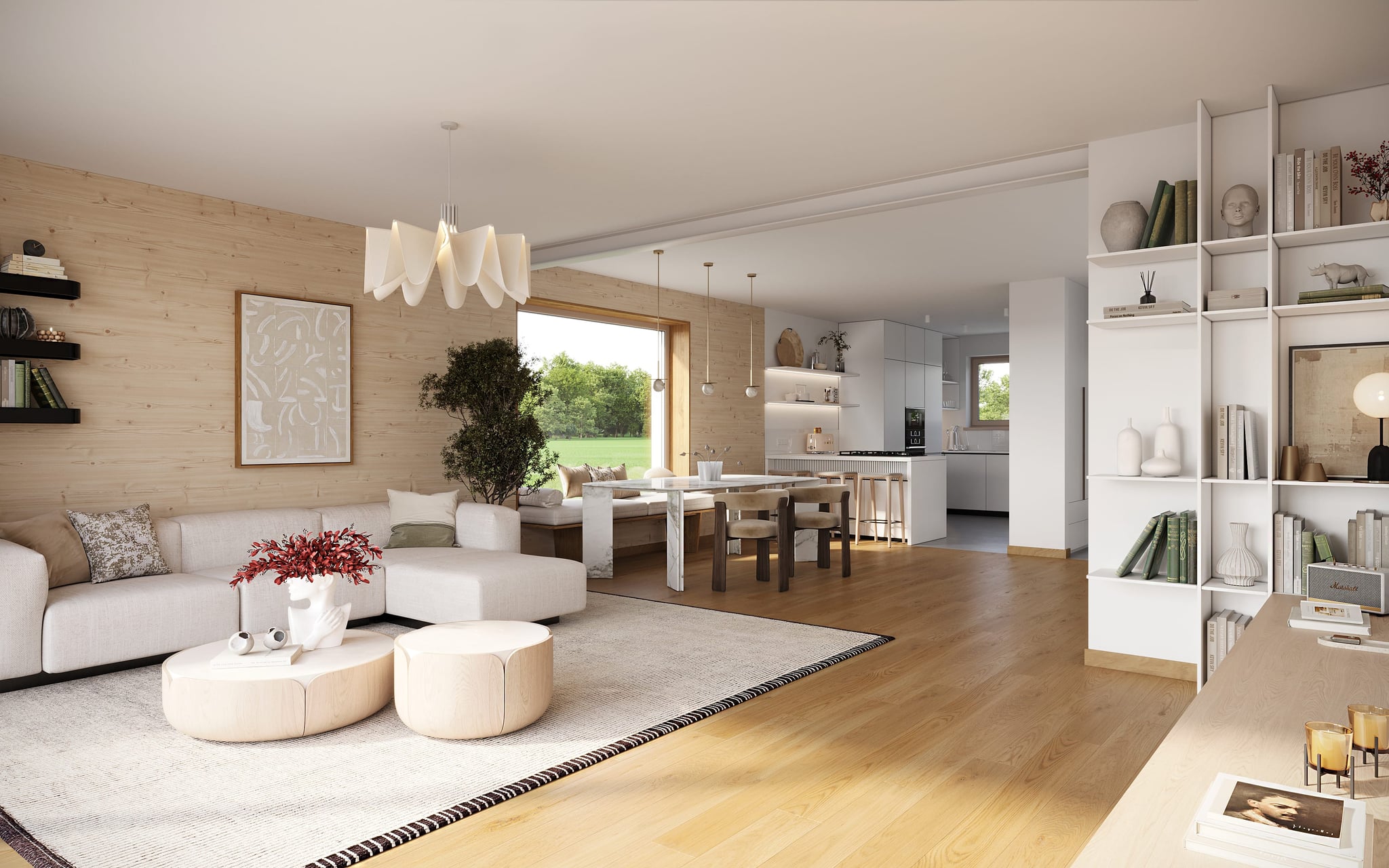 Reihenhäuser: interior visualization 01 Reihenhäuser: interior visualization 01